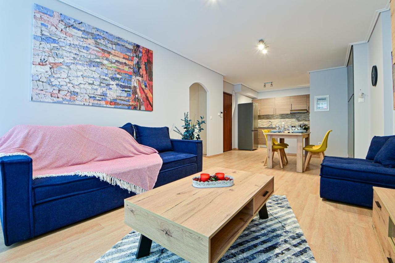 Beautiful New Apartment 5 Min From Piraeus Port Zewnętrze zdjęcie