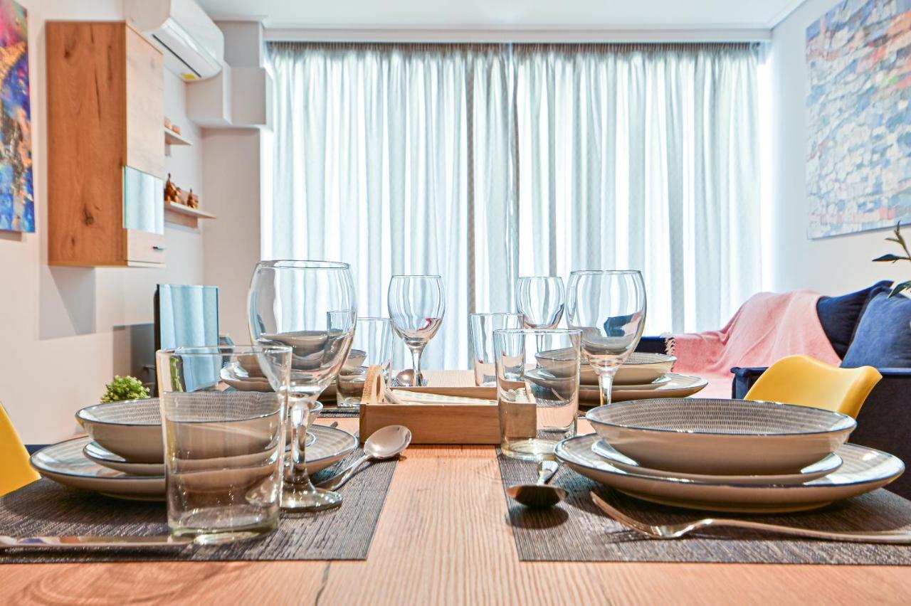 Beautiful New Apartment 5 Min From Piraeus Port Zewnętrze zdjęcie